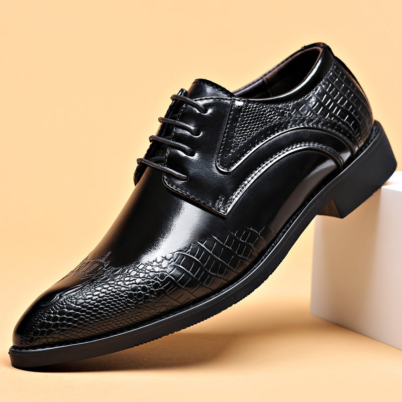 Mens Leather Dress Shoes Classic Fit