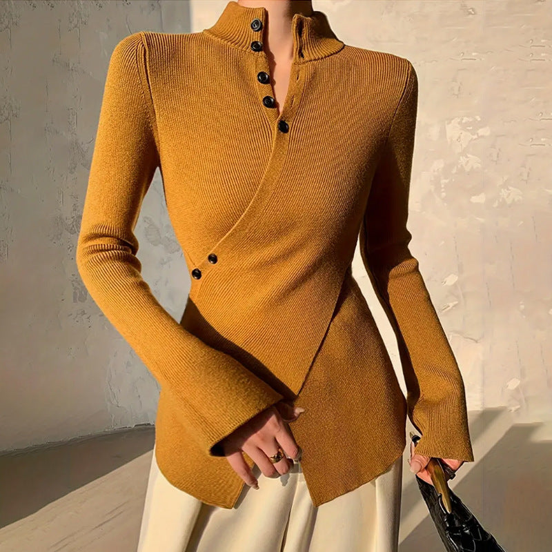 Womens Wrap Sweater Cozy Fit - BritishMode