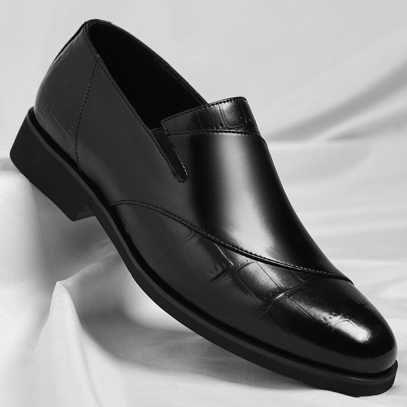 Womens Leather Loafers with Lurex Detail