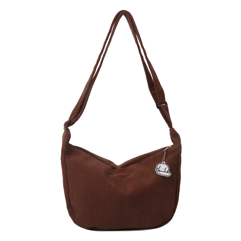 Womens One-Shoulder Messenger Bag Artistic Design