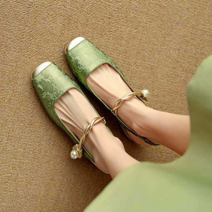 Womens Leather Heels Classic Fit