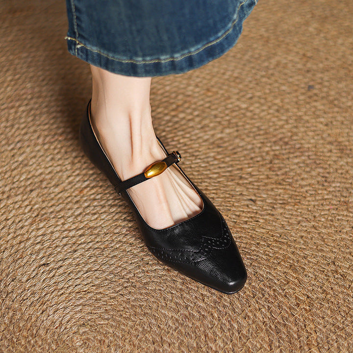 Womens Heeled Shoes Classic Fit