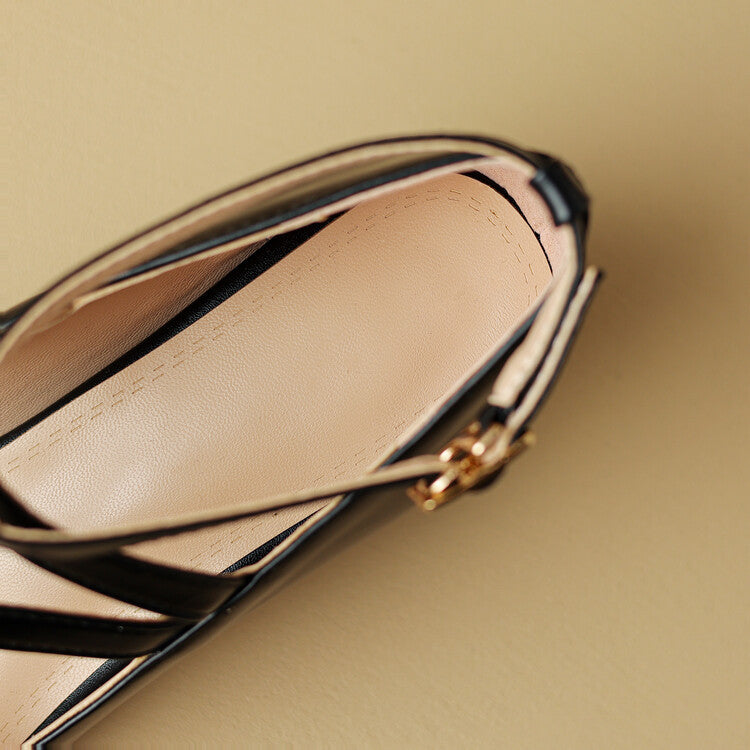 Womens Leather Heels Classic Fit