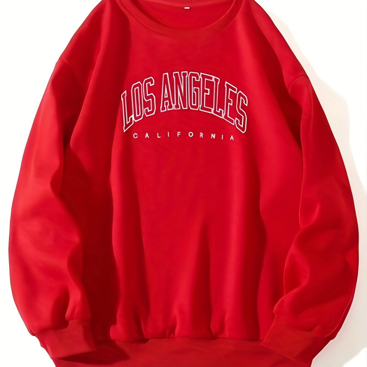 Unisex Winter Sweatshirt Printed Crewneck
