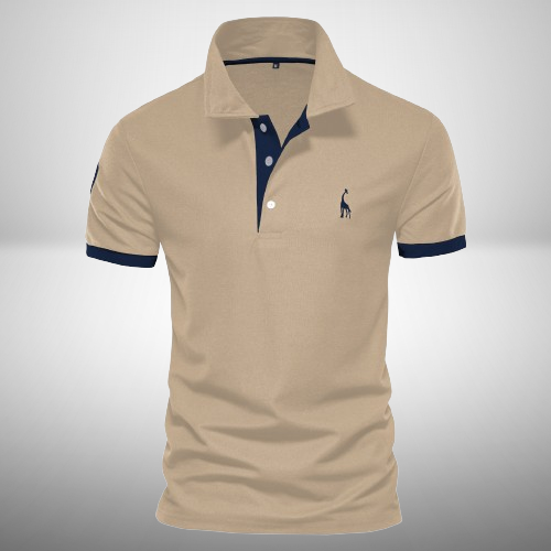 Mens Polo Shirt Breathable Relaxed Fit