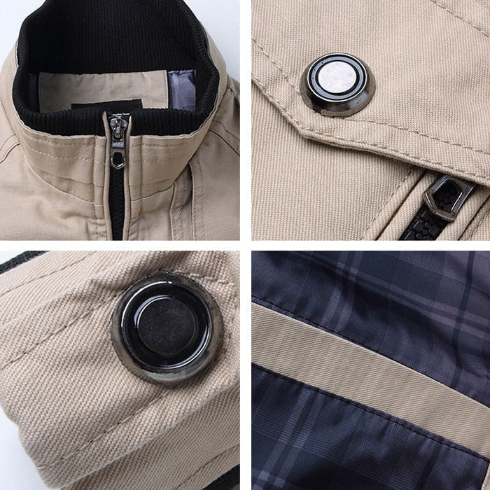 Mens Bomber Jacket Lightweight Relaxed Fit