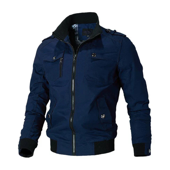 Mens Bomber Jacket Lightweight Relaxed Fit