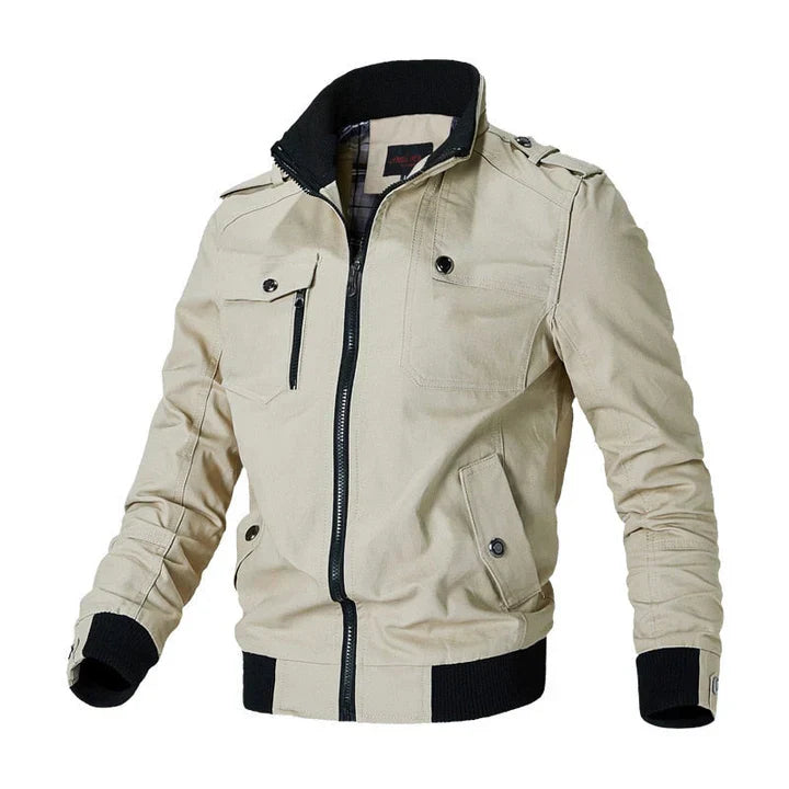Mens Bomber Jacket Lightweight Relaxed Fit