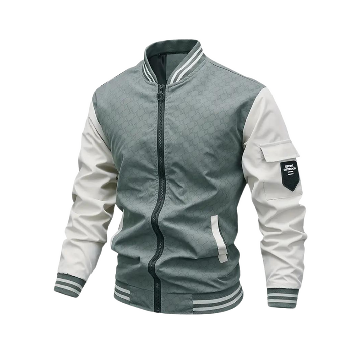 Mens Baseball Jacket Casual Slim Fit
