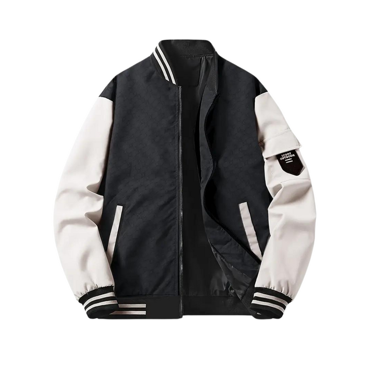 Mens Baseball Jacket Casual Slim Fit