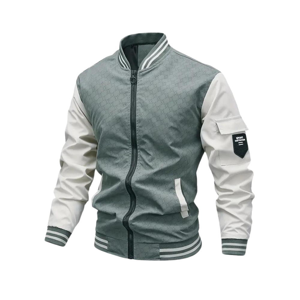 Mens Bomber Jacket Fashion Fit