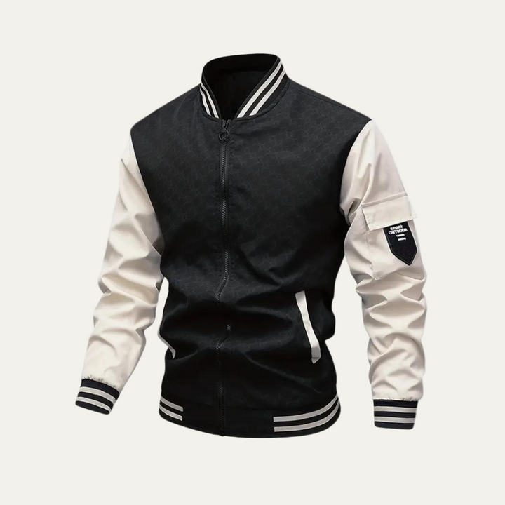 Mens Baseball Jacket Slim Fit Casual