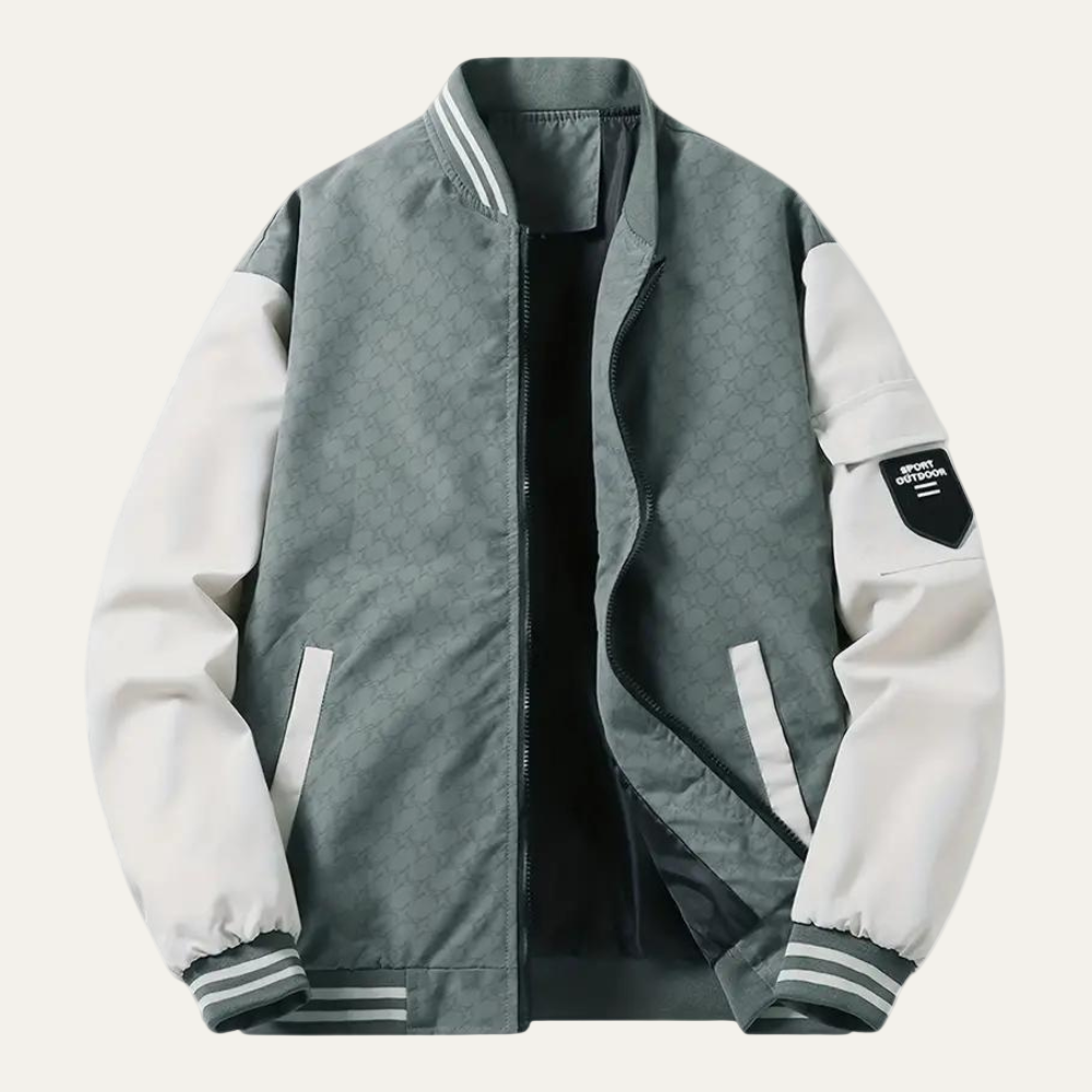 Mens Baseball Jacket Slim Fit Casual - BritishMode