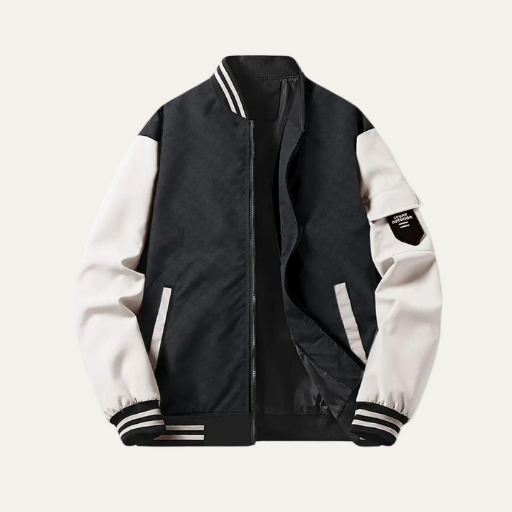 Mens Baseball Jacket Slim Fit Casual