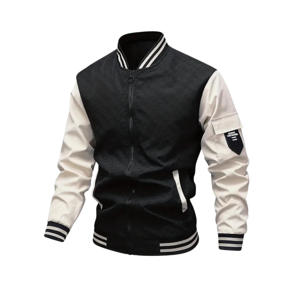 Mens Bomber Jacket Fashion Fit