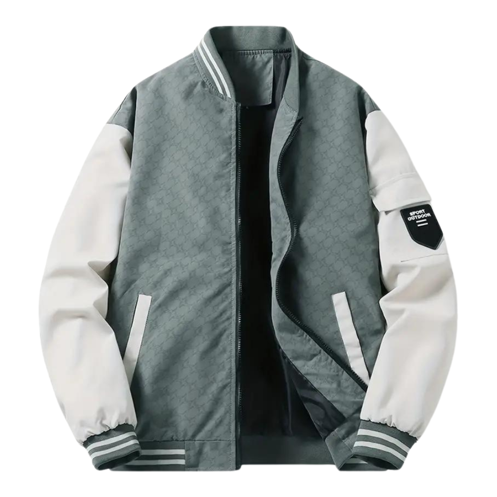 Mens Baseball Jacket Casual Slim Fit - BritishMode