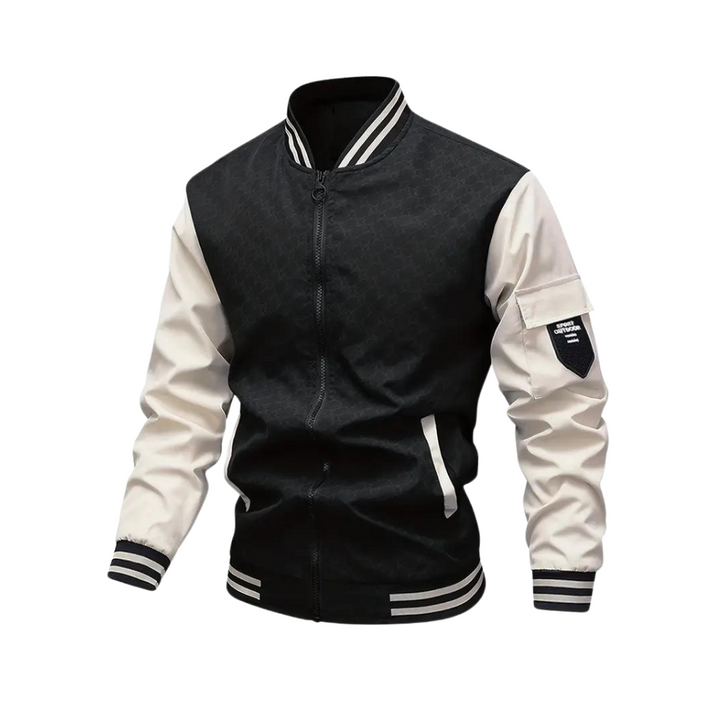 Mens Baseball Jacket Casual Slim Fit