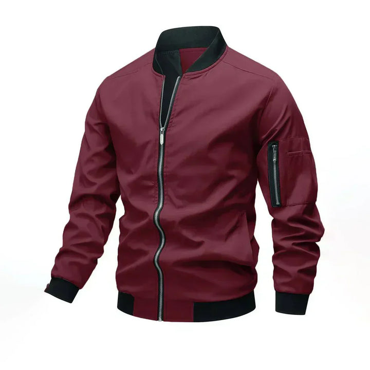 Mens Bomber Jacket Lightweight Casual Fit