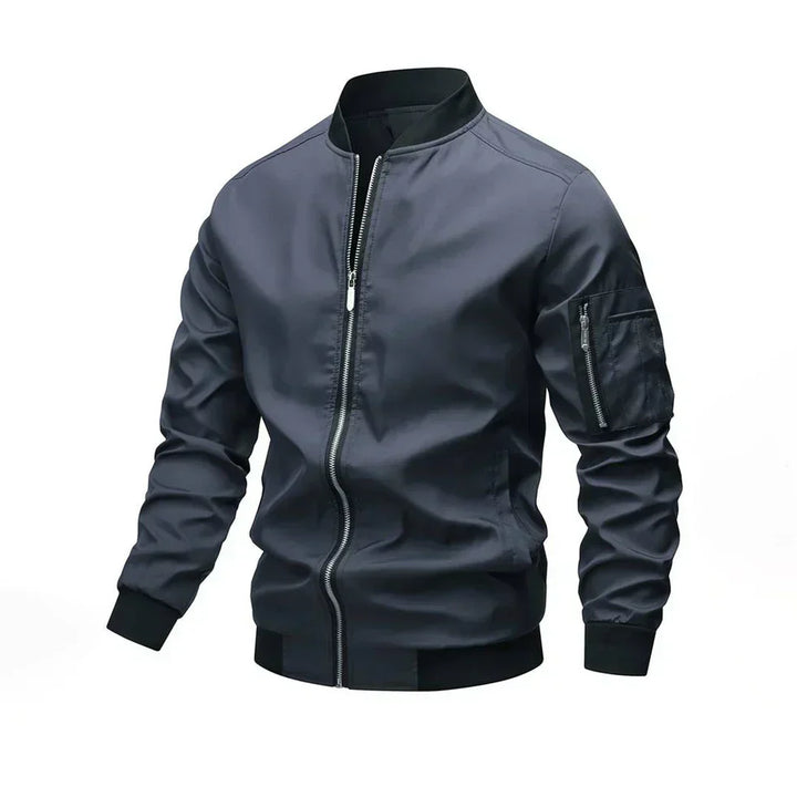 Mens Bomber Jacket Lightweight Casual Fit