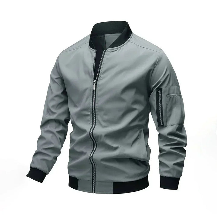 Mens Bomber Jacket Lightweight Casual Fit