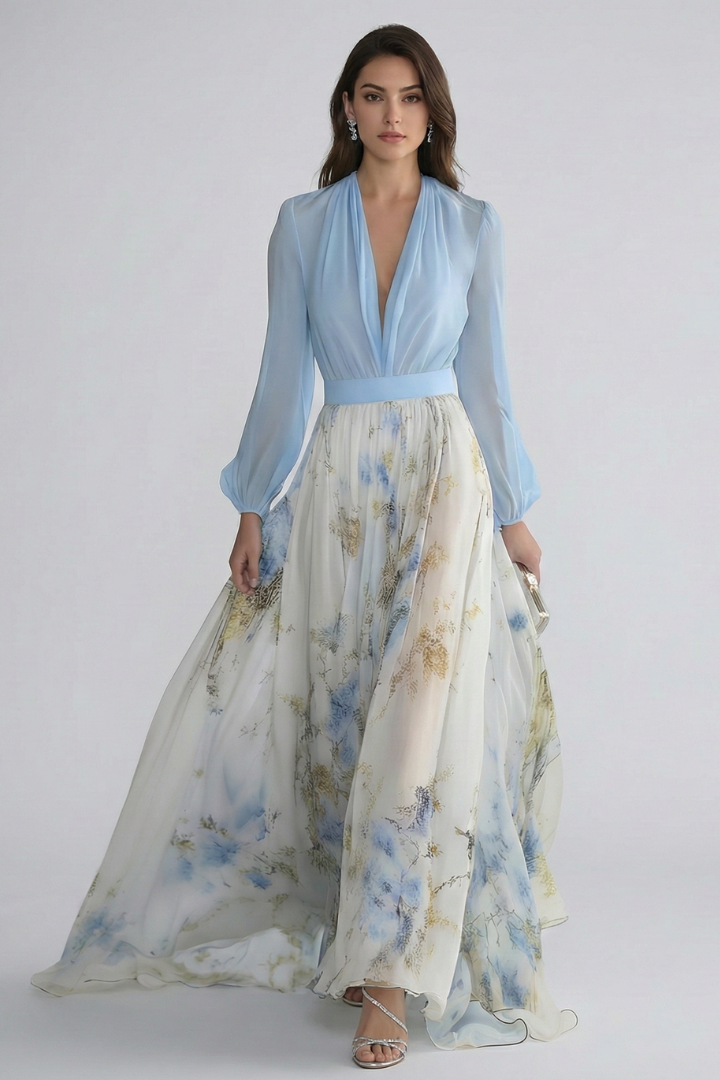 Womens Floral Dress Soft Fabric Relaxed Fit