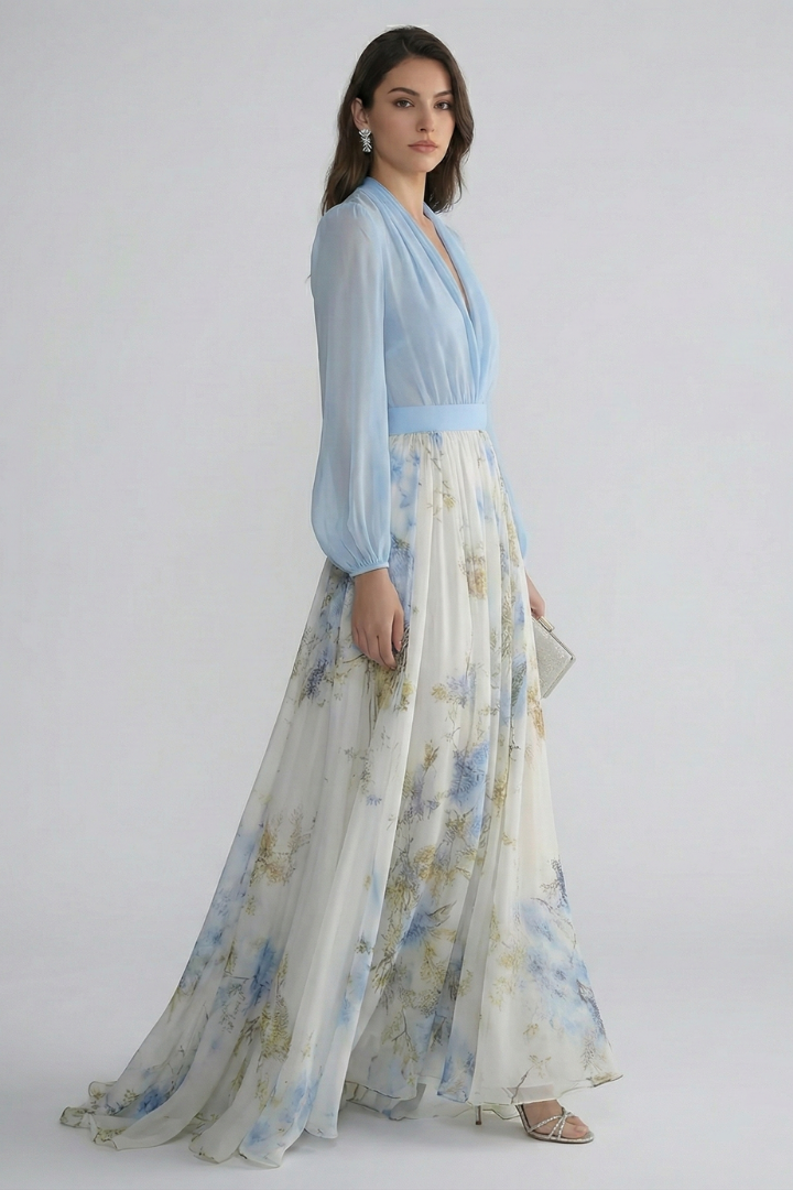 Womens Floral Dress Soft Fabric Relaxed Fit