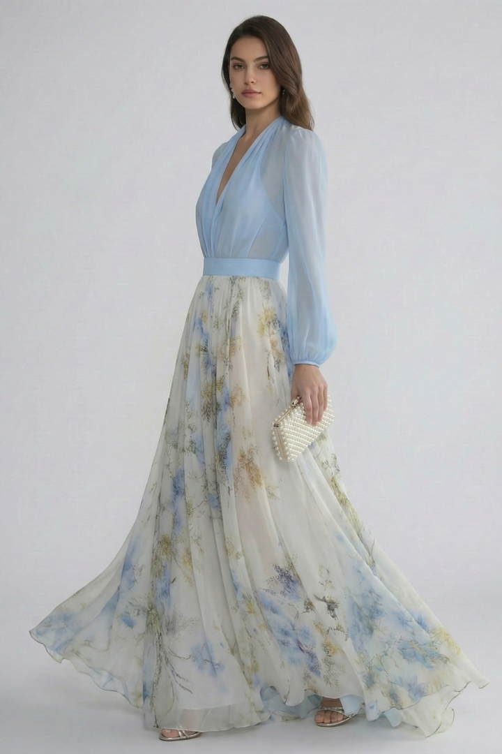 Womens Floral Dress Soft Fabric Relaxed Fit