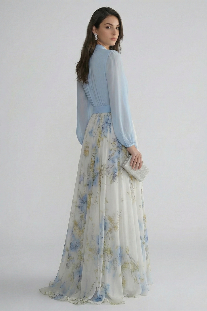 Womens Floral Dress Soft Fabric Relaxed Fit