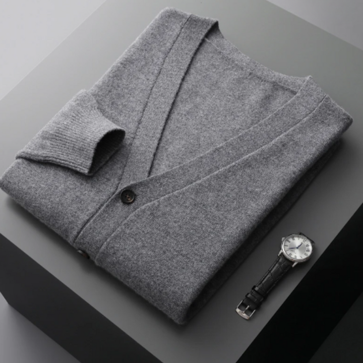 Mens V-Neck Sweater Classic Fit