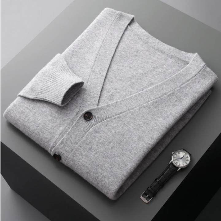Mens V-Neck Sweater Classic Fit