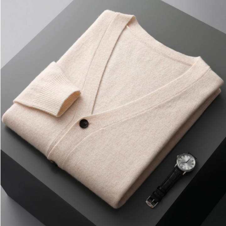 Mens V-Neck Sweater Classic Fit