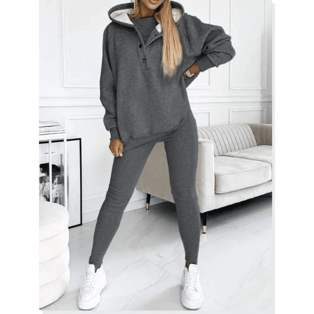Unisex Winter Clothing Set Cozy Three-Piece