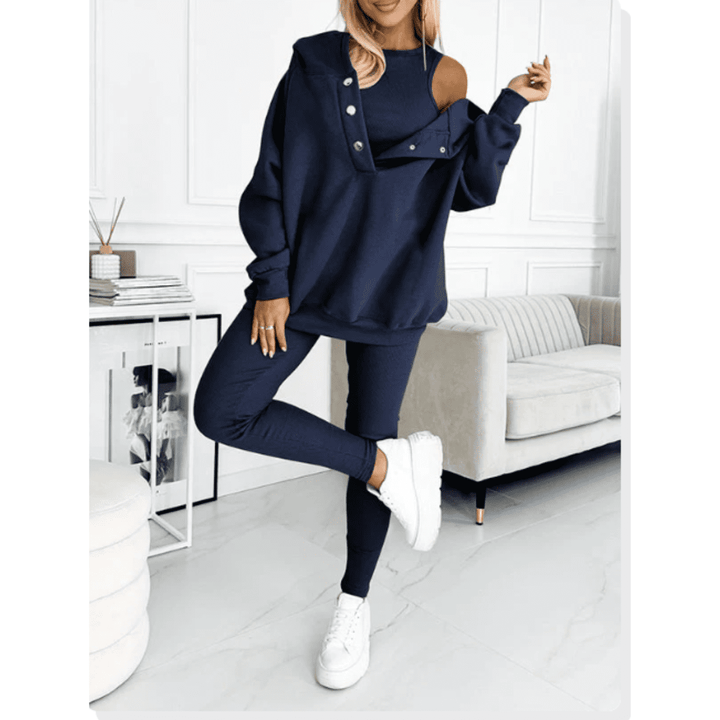 Unisex Winter Clothing Set Cozy Three-Piece