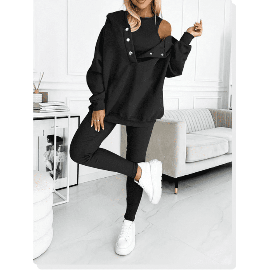 Unisex Winter Clothing Set Cozy Three-Piece