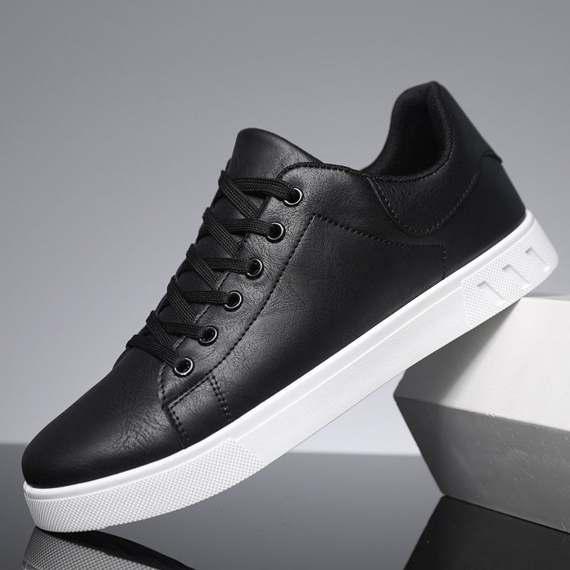Mens Casual Sneakers Lace-Up Front Low-Top