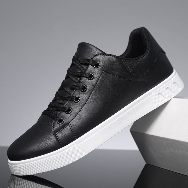 Mens Casual Sneakers Lace-Up Front Low-Top