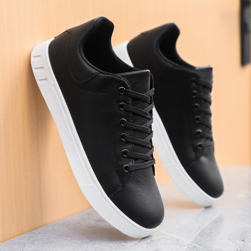 Mens Casual Sneakers Lace-Up Front Low-Top