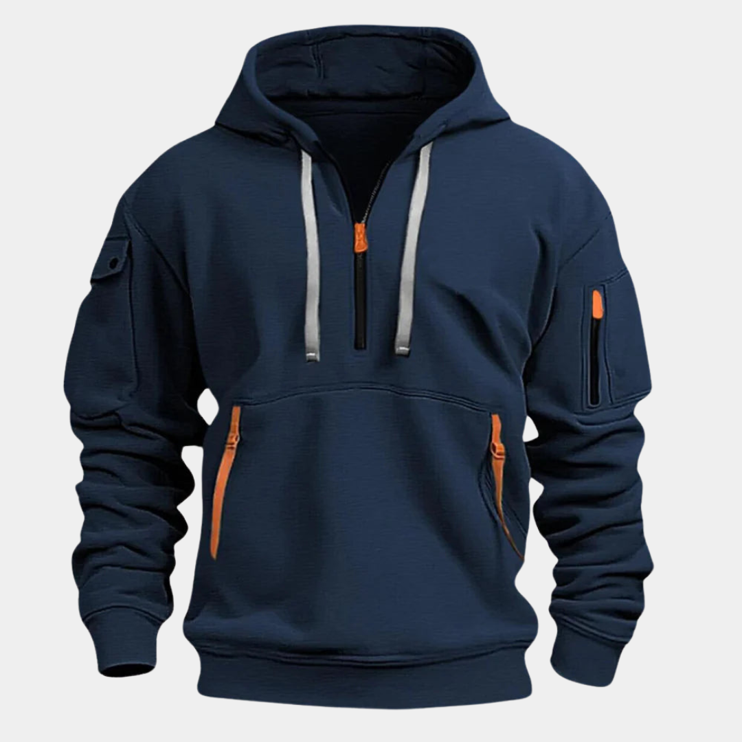 Mens Hoodie Cotton Relaxed Fit