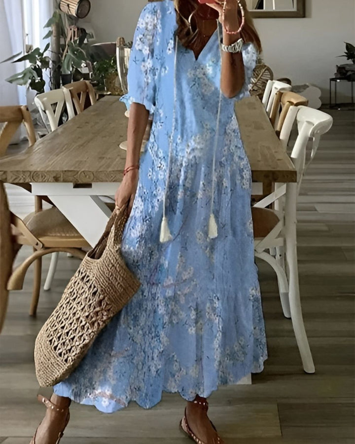 Womens Maxi Dress Lightweight Relaxed Fit