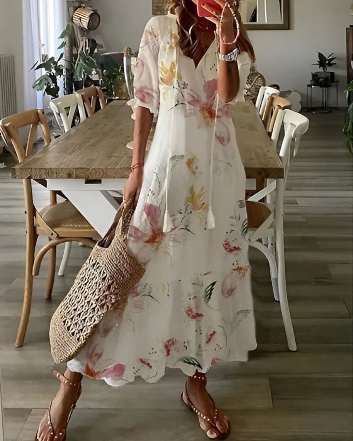 Womens Maxi Dress Lightweight Relaxed Fit