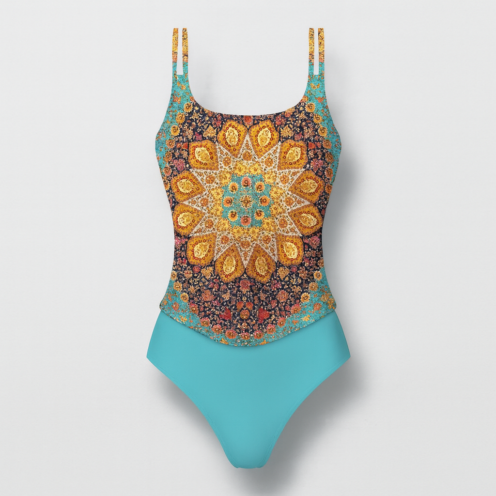Womens Swimsuit Set Opal Detail