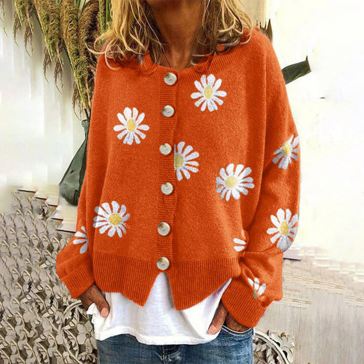 Womens Open Front Cardigan Knit Relaxed Fit