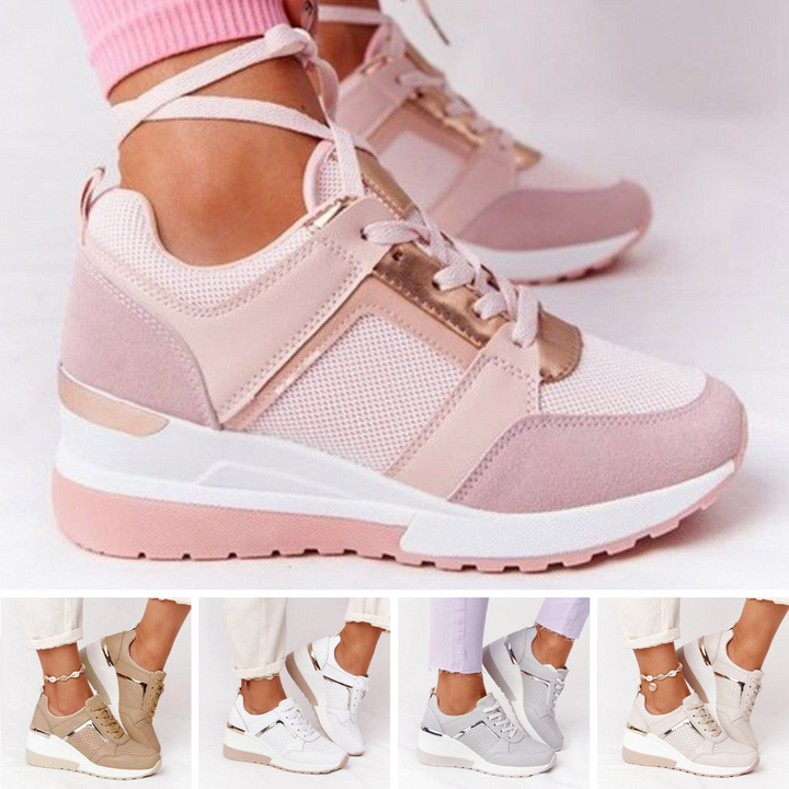 Womens Wedge Sneakers Platform Comfortable Fit