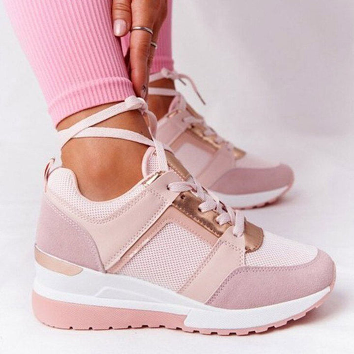 Womens Wedge Sneakers Platform Comfortable Fit