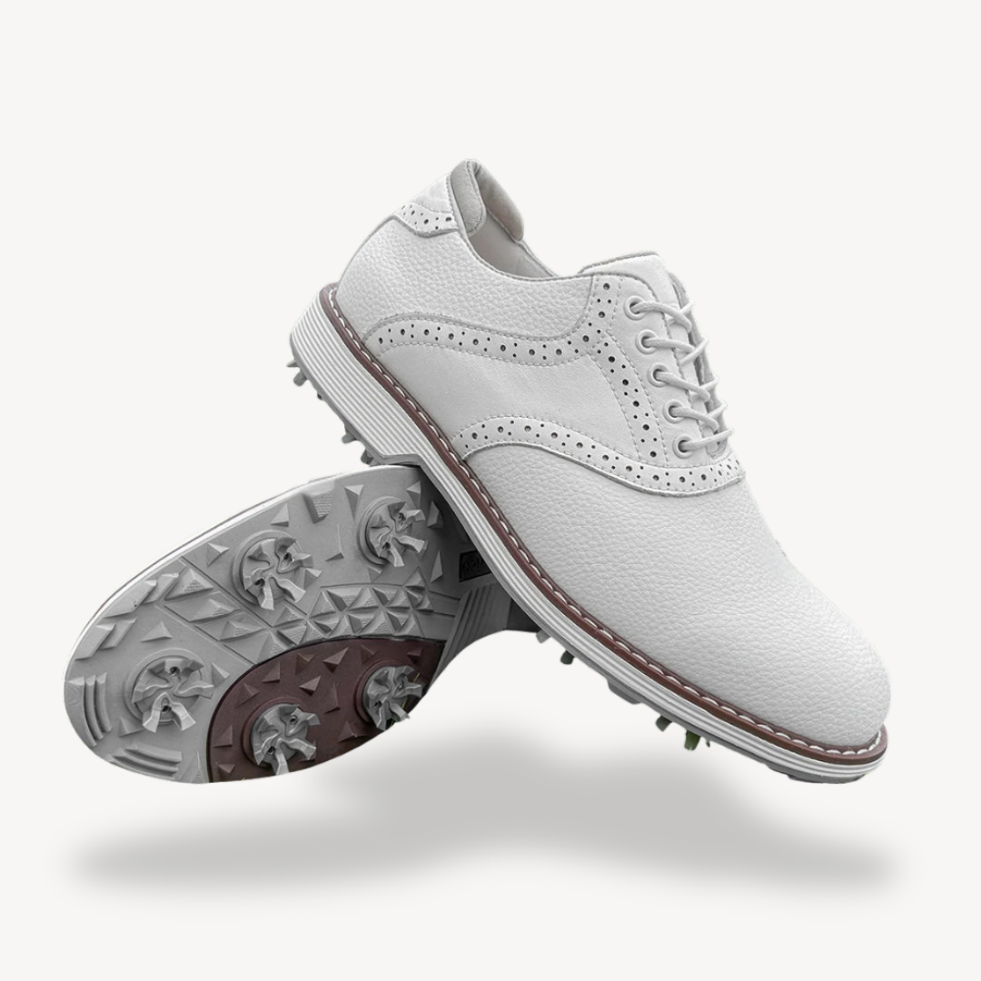 Mens Golf Sneakers with Spiked Soles - BritishMode
