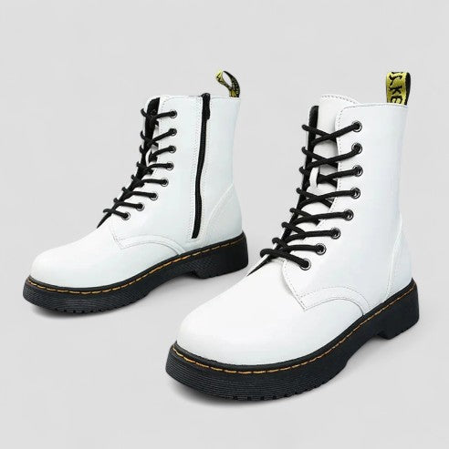 Womens Orthopedic Ankle Boots Lace-Up Casual Comfort