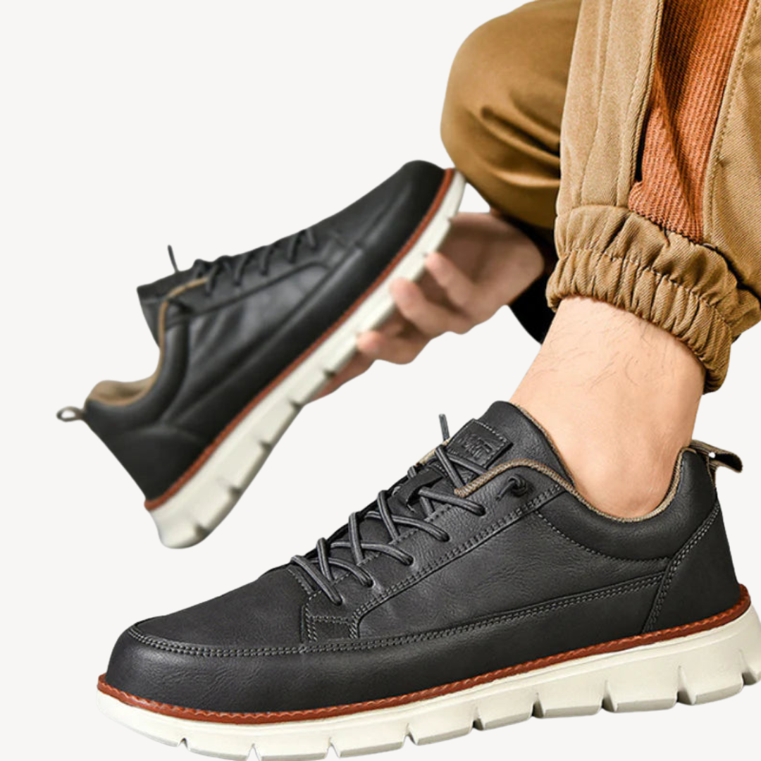 Mens Casual Sneakers Soft Breathable Material