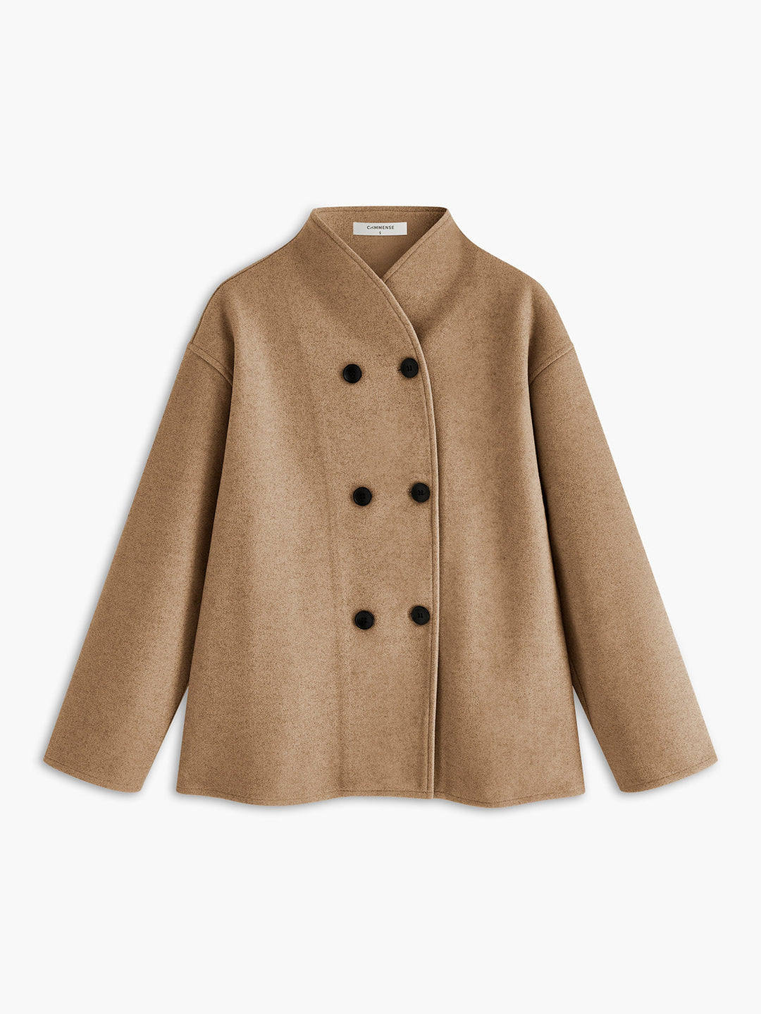Womens Oversized Button-Down Jacket Timeless Style