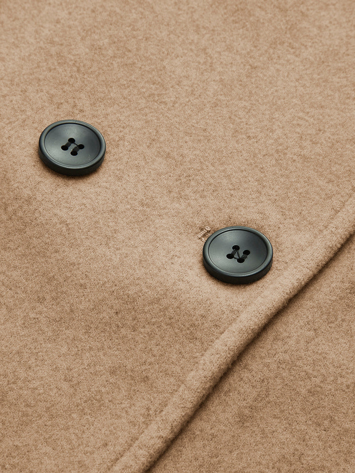 Womens Oversized Button-Down Jacket Timeless Style