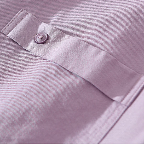 Mens Cotton Shirt Lightweight Long Sleeve Casual Fit